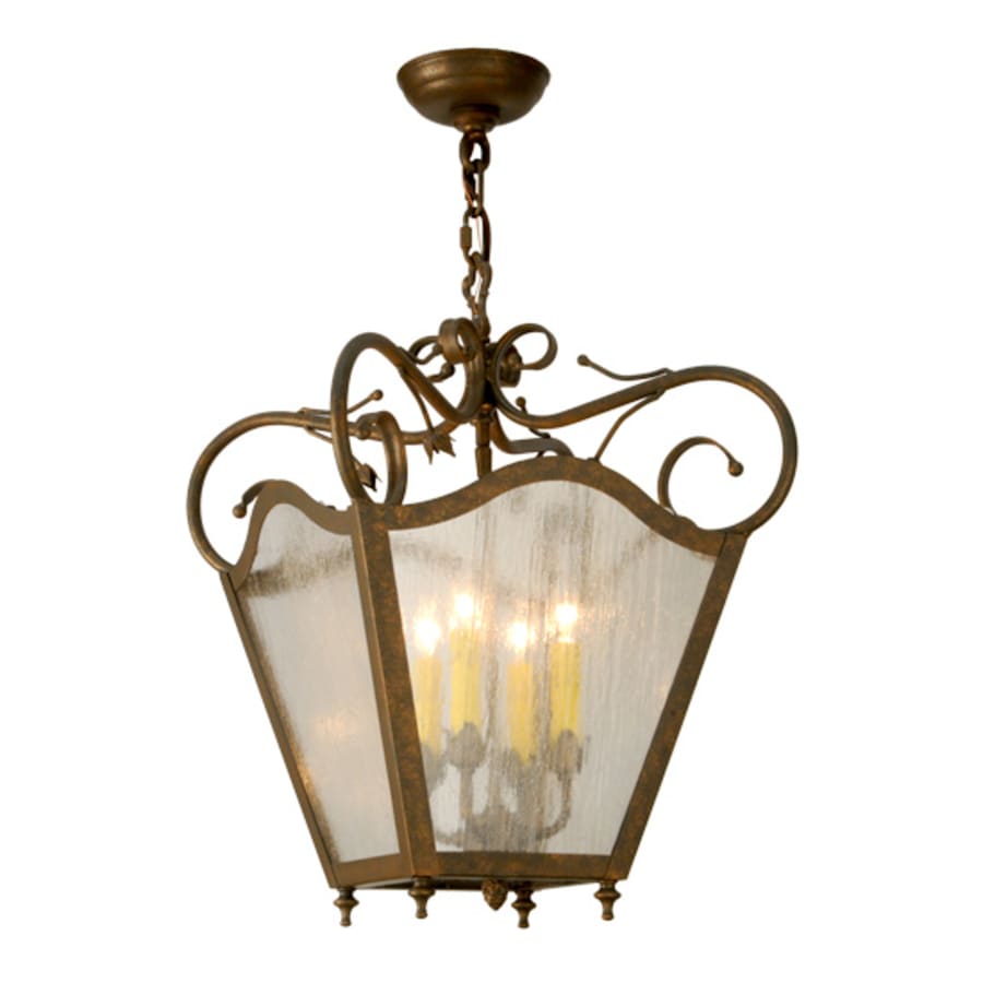 Meyda Tiffany Terena 4 Light 22" Wide Taper Candle Pendant
