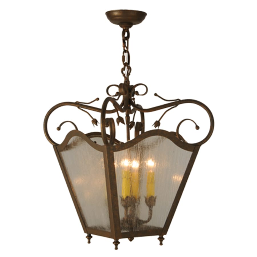 Meyda Tiffany Terena 4 Light 22" Wide Taper Candle Pendant