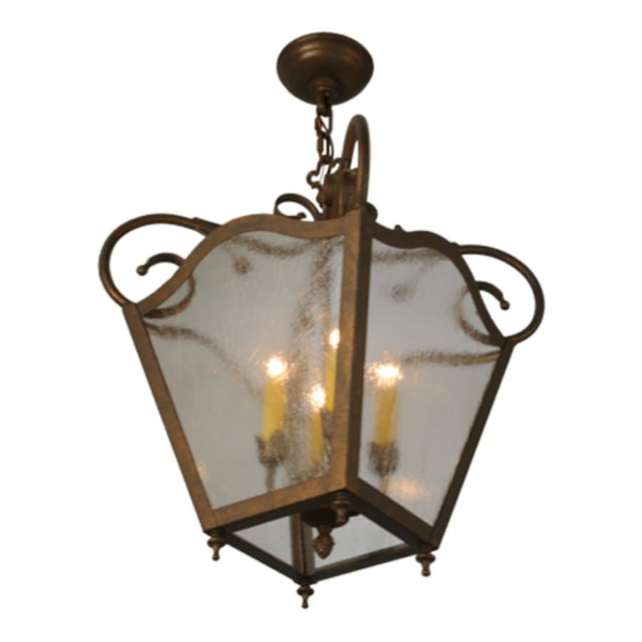 Meyda Tiffany Terena 4 Light 22" Wide Taper Candle Pendant