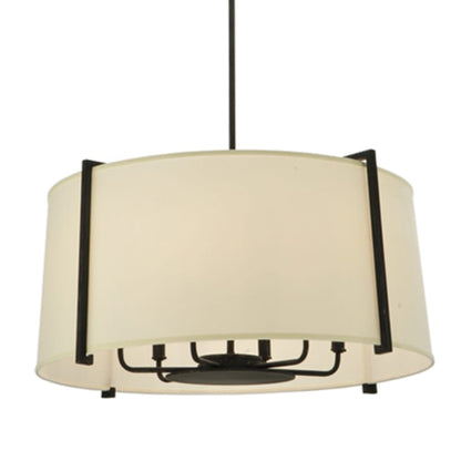Meyda Tiffany Cilindro Lucy 6 Light 27" Wide Pendant