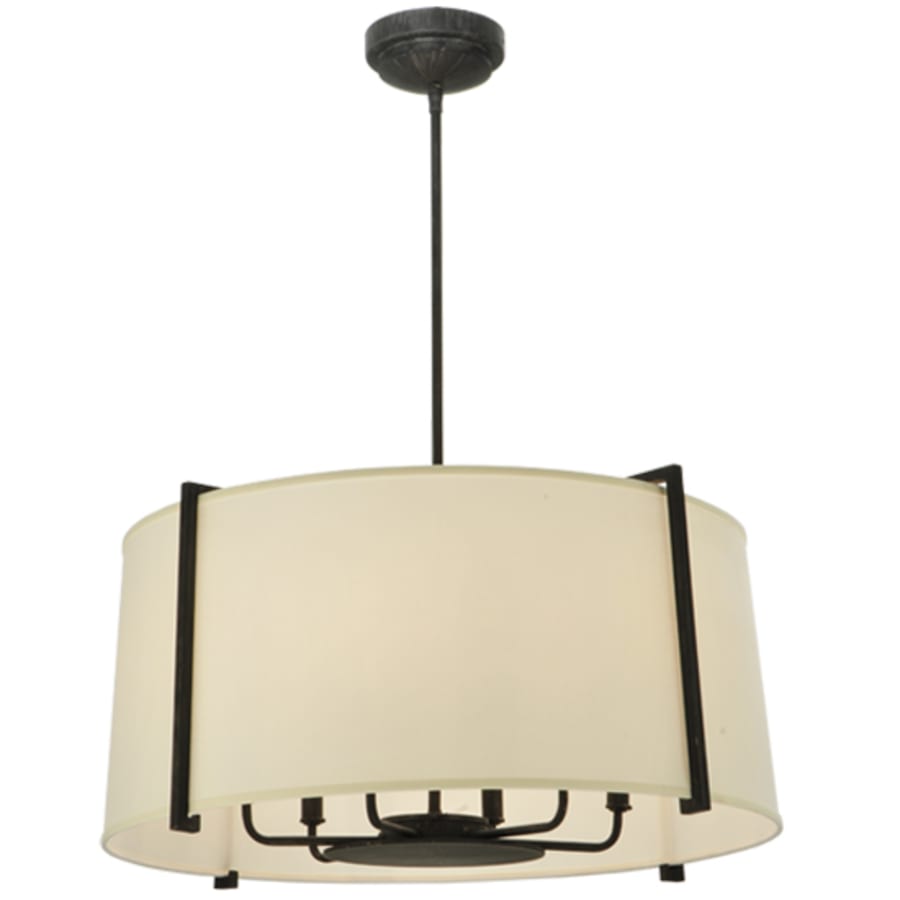 Meyda Tiffany Cilindro Lucy 6 Light 27" Wide Pendant