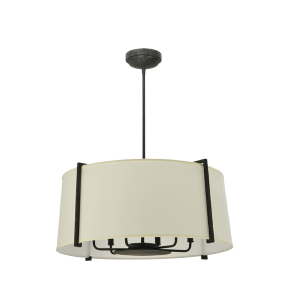 Meyda Tiffany Cilindro Lucy 6 Light 27" Wide Pendant