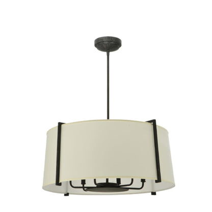 Meyda Tiffany Cilindro Lucy 6 Light 27" Wide Pendant