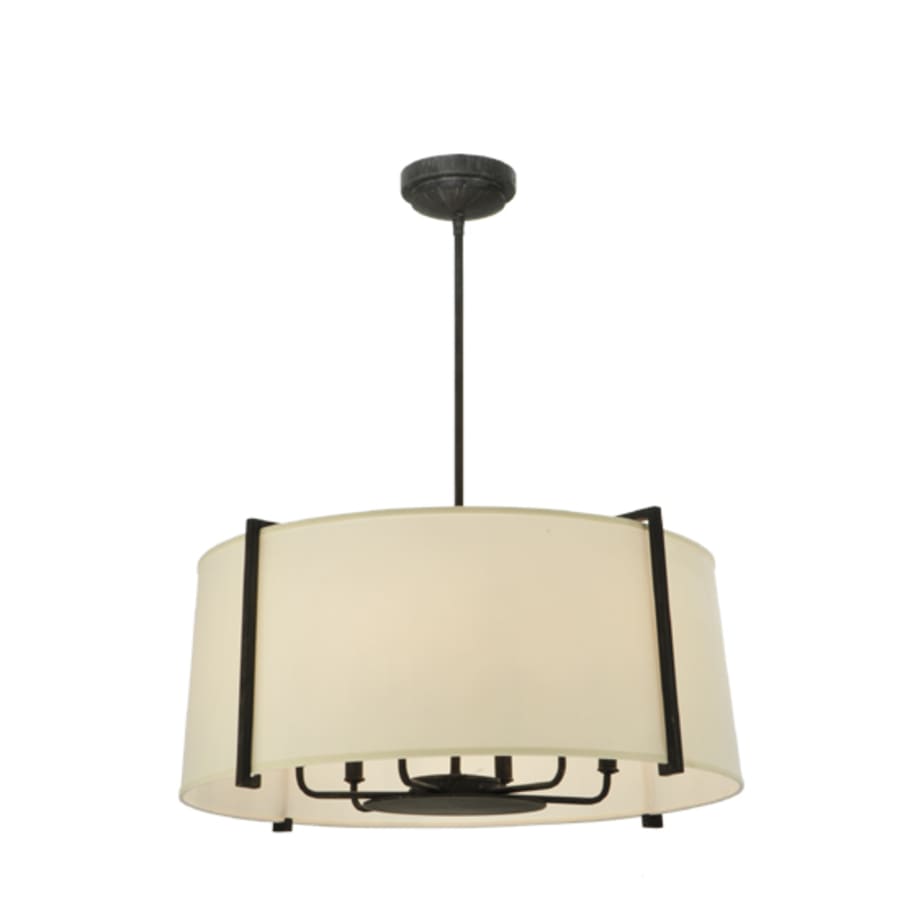Meyda Tiffany Cilindro Lucy 6 Light 27" Wide Pendant