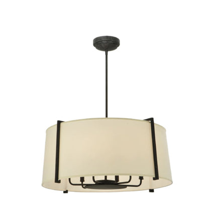 Meyda Tiffany Cilindro Lucy 6 Light 27" Wide Pendant