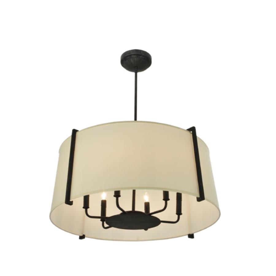 Meyda Tiffany Cilindro Lucy 6 Light 27" Wide Pendant
