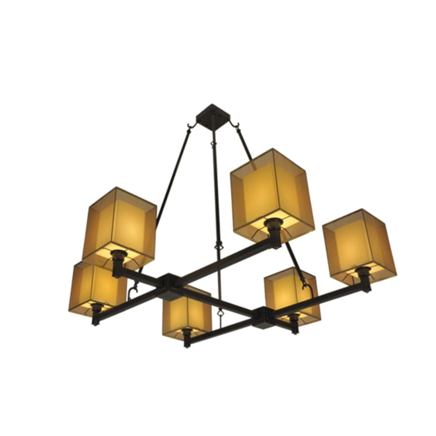 Meyda Tiffany Horizon Bay 6 Light 48" Wide Chandelier