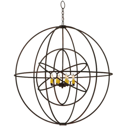 Meyda Tiffany Atom Enerjisi 8 Light 43" Wide Taper Candle Pendant