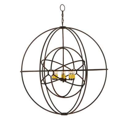 Meyda Tiffany Atom Enerjisi 8 Light 43" Wide Taper Candle Pendant