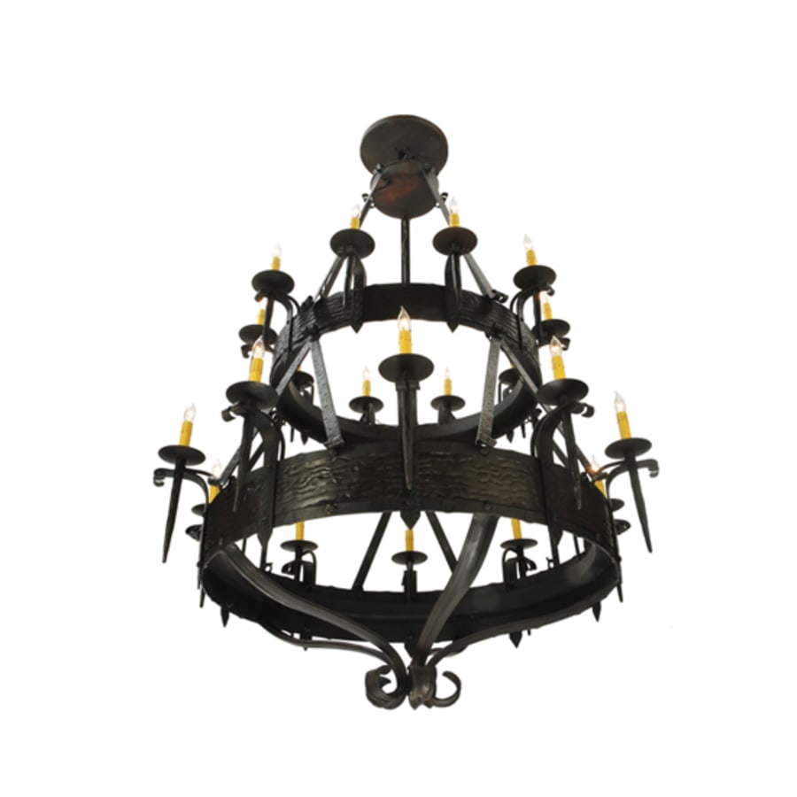 Meyda Tiffany Costello 20 Light 45" Wide Taper Candle Style Chandelier