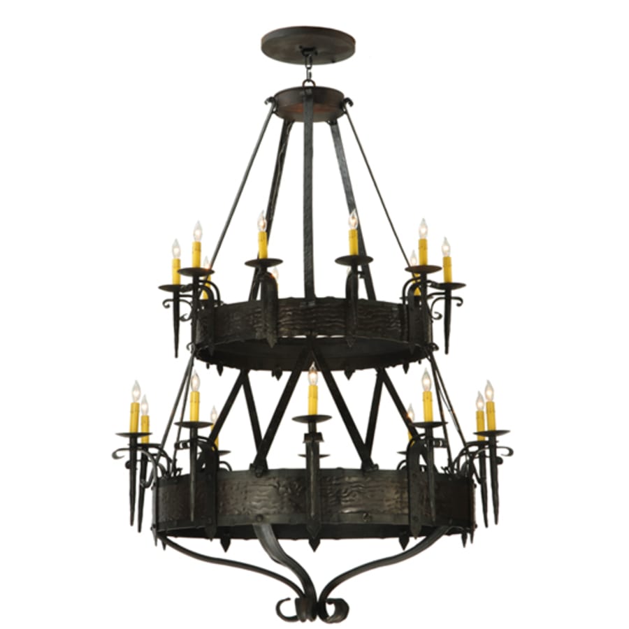 Meyda Tiffany Costello 20 Light 45" Wide Taper Candle Style Chandelier