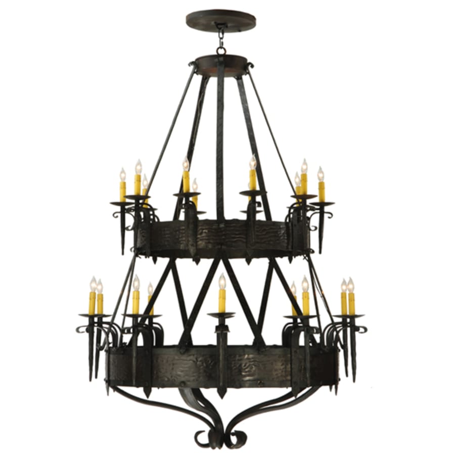 Meyda Tiffany Costello 20 Light 45" Wide Taper Candle Style Chandelier