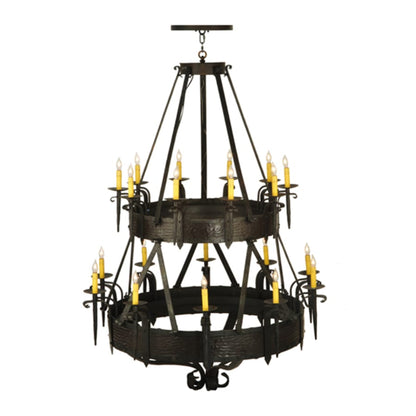 Meyda Tiffany Costello 20 Light 45" Wide Taper Candle Style Chandelier