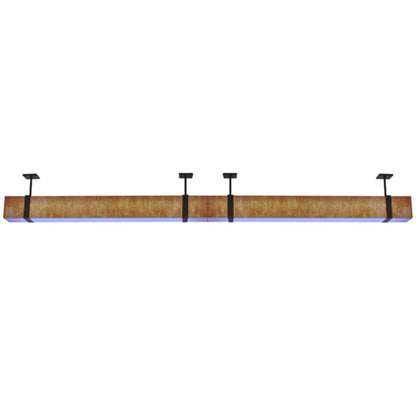 Meyda Tiffany Quadrato 144" Wide LED Semi-Flush Ceiling Fixture