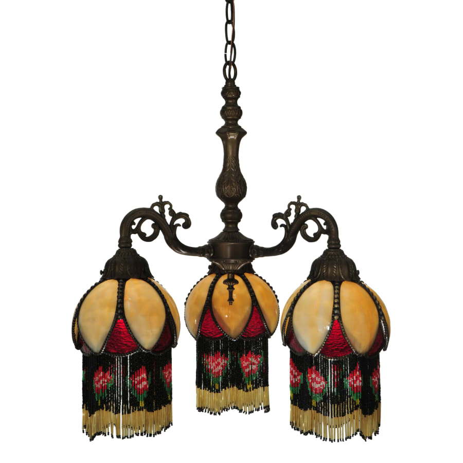 Meyda Tiffany 20" W Isabella 3 Arm Chandelier