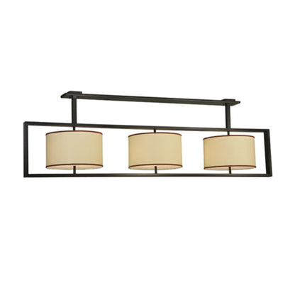 Meyda Tiffany Farm Table 6 Light 100" Wide Linear Pendant