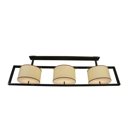 Meyda Tiffany Farm Table 6 Light 100" Wide Linear Pendant
