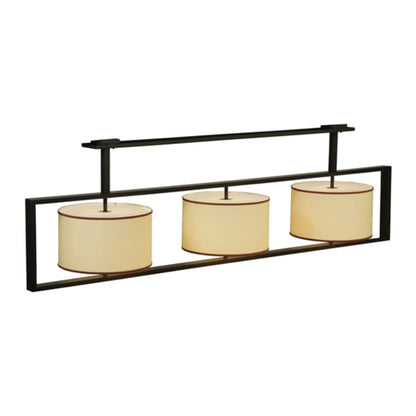 Meyda Tiffany Farm Table 6 Light 100" Wide Linear Pendant