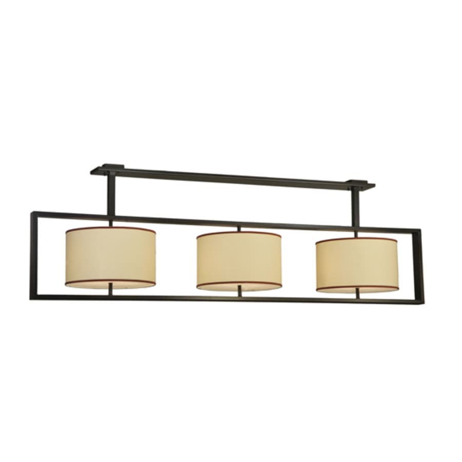 Meyda Tiffany Farm Table 6 Light 100" Wide Linear Pendant