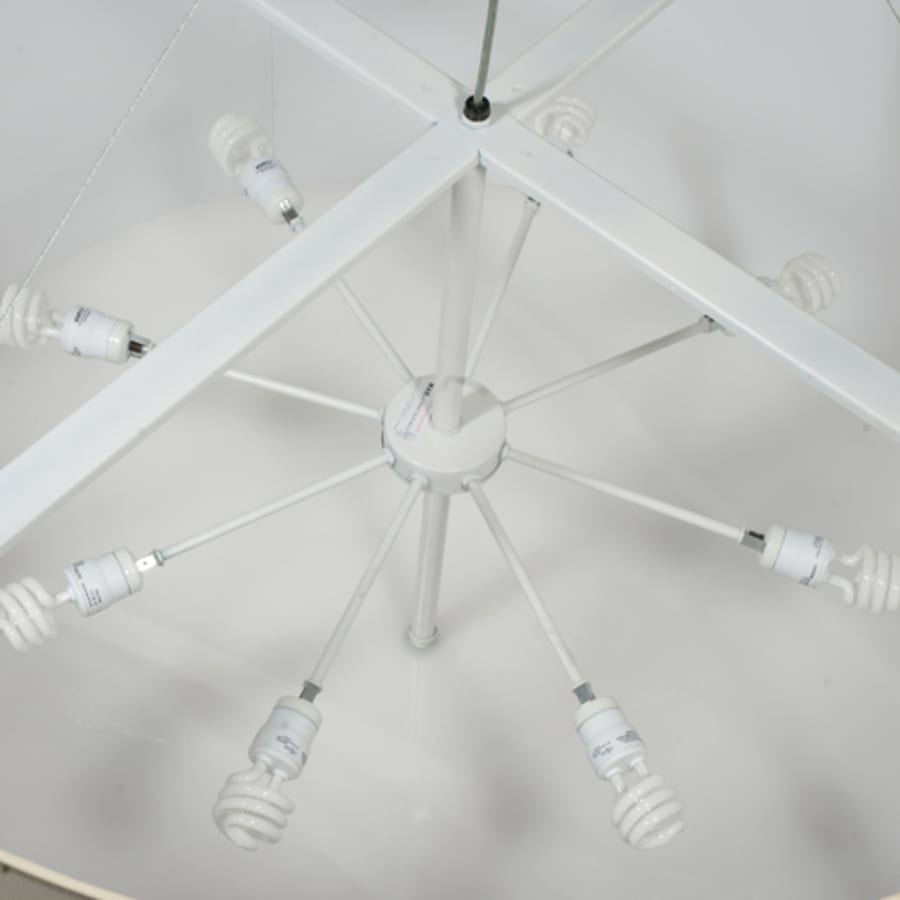 Meyda Tiffany Cilindro Natural 8 Light 48" Wide Suspension Pendant