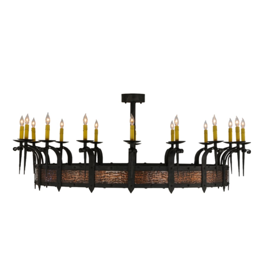 Meyda Tiffany Costello 16 Light 60" Wide Taper Candle Style Chandelier
