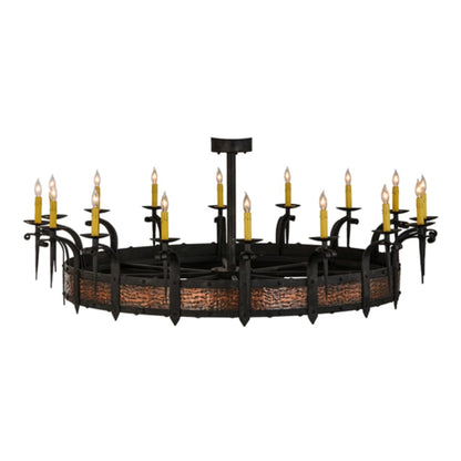 Meyda Tiffany Costello 16 Light 60" Wide Taper Candle Style Chandelier
