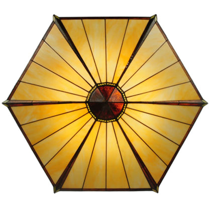 Meyda Tiffany Peaches 6 Light 49" Wide Pendant