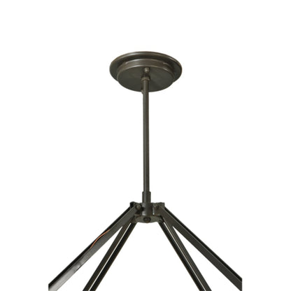 Meyda Tiffany Cross Hatch 4 Light 30" Wide Pendant