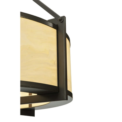 Meyda Tiffany Cross Hatch 4 Light 30" Wide Pendant