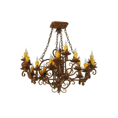 Meyda Tiffany Kimberly 20 Light 54" Wide Taper Candle Style Chandelier
