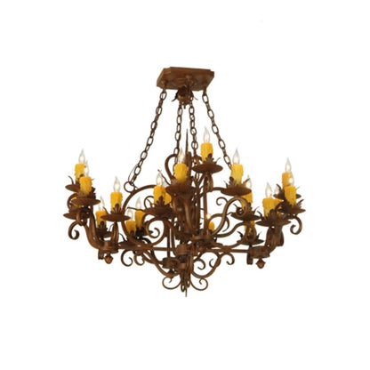 Meyda Tiffany Kimberly 20 Light 54" Wide Taper Candle Style Chandelier
