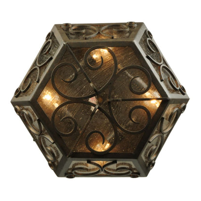 Meyda Tiffany Camilla 4 Light 20" Wide Flush Mount Ceiling Fixture