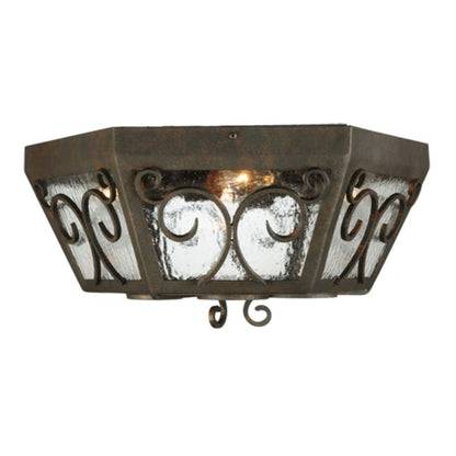 Meyda Tiffany Camilla 4 Light 20" Wide Flush Mount Ceiling Fixture