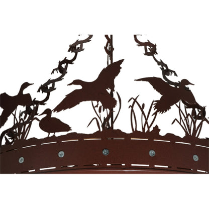 Meyda Tiffany Ducks in Flight 6 Light 42" Wide Pendant