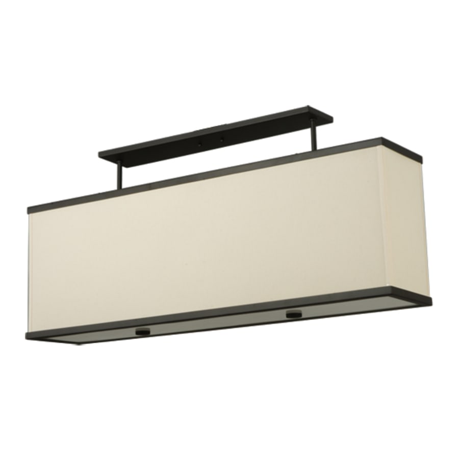 Meyda Tiffany Quadrato 5 Light 43" Wide Linear Pendant