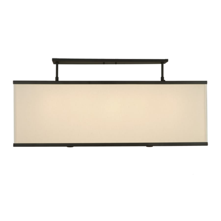 Meyda Tiffany Quadrato 5 Light 43" Wide Linear Pendant