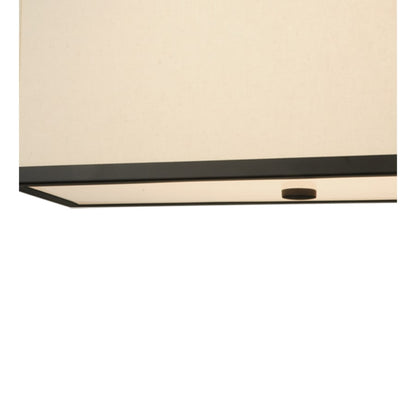 Meyda Tiffany Quadrato 5 Light 43" Wide Linear Pendant