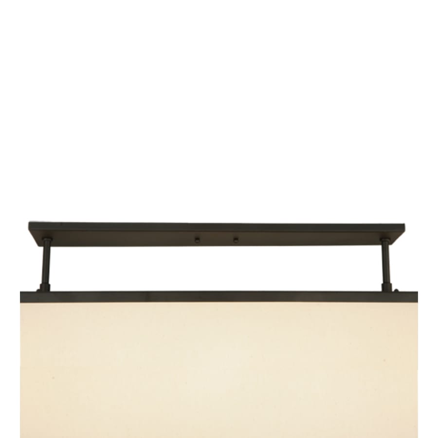 Meyda Tiffany Quadrato 5 Light 43" Wide Linear Pendant