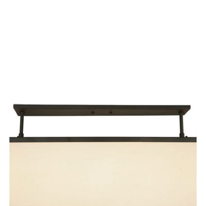 Meyda Tiffany Quadrato 5 Light 43" Wide Linear Pendant