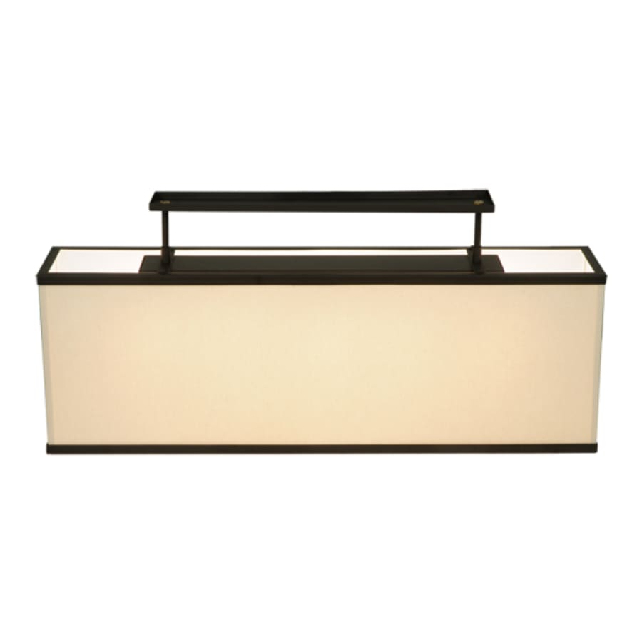 Meyda Tiffany Quadrato 5 Light 43" Wide Linear Pendant