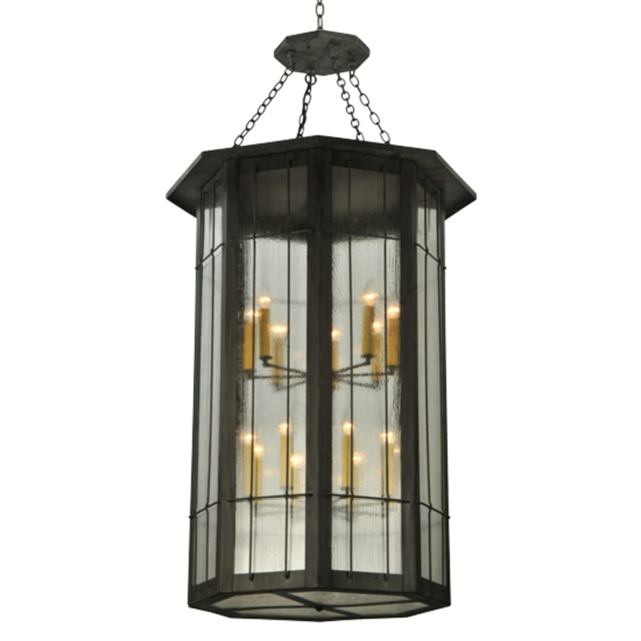 Meyda Tiffany West Albany 16 Light 38" Wide Taper Candle Pendant