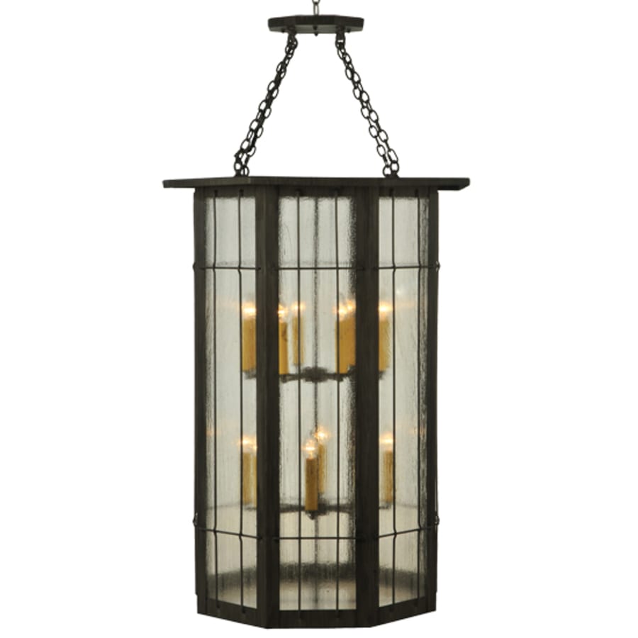 Meyda Tiffany West Albany 16 Light 38" Wide Taper Candle Pendant