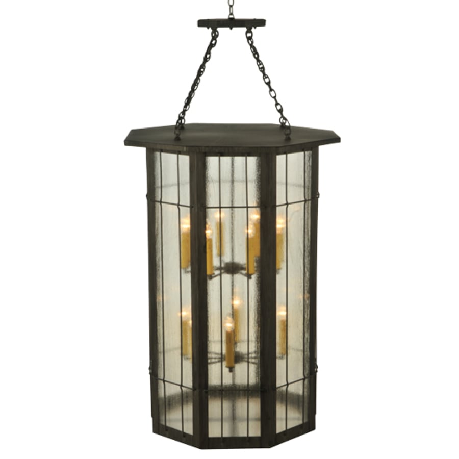 Meyda Tiffany West Albany 16 Light 38" Wide Taper Candle Pendant