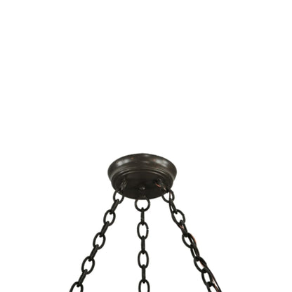 Meyda Tiffany Sagebrush 6 Light 36" Wide Taper Candle Style Chandelier