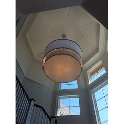 Meyda Tiffany Cilindro 12 Light 73" Wide Pendant