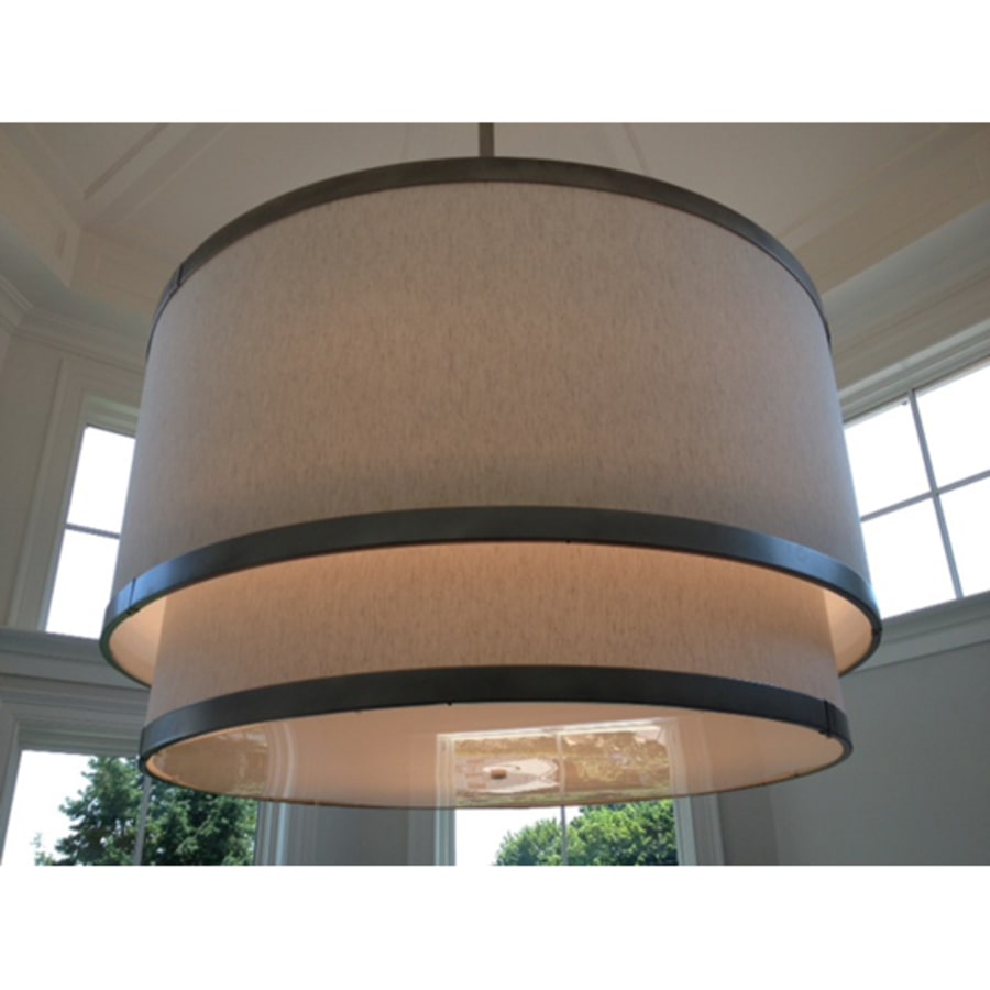Meyda Tiffany Cilindro 12 Light 73" Wide Pendant