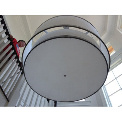 Meyda Tiffany Cilindro 12 Light 73" Wide Pendant