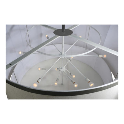 Meyda Tiffany Cilindro 12 Light 73" Wide Pendant