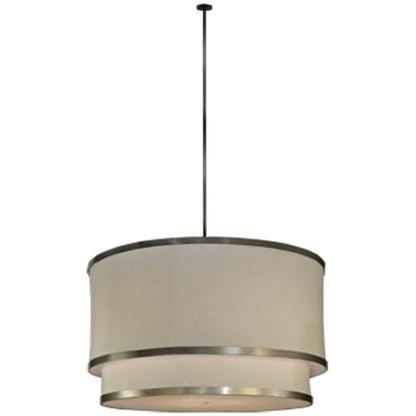 Meyda Tiffany Cilindro 12 Light 73" Wide Pendant