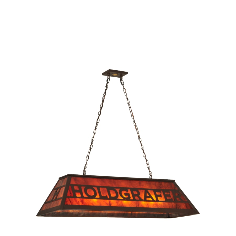 Meyda Tiffany 48" L Personalized Holdgrafer Island / Billiard Fixture